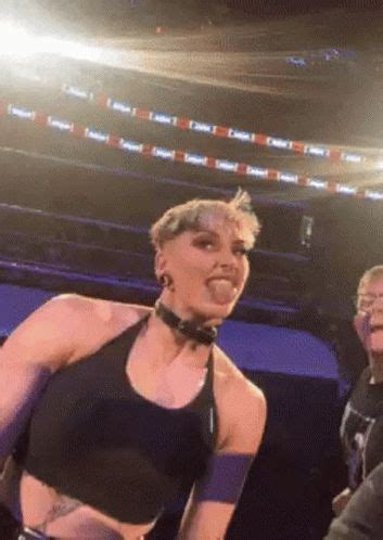 rhea ripley tongue|rhea ripley tongue ring.